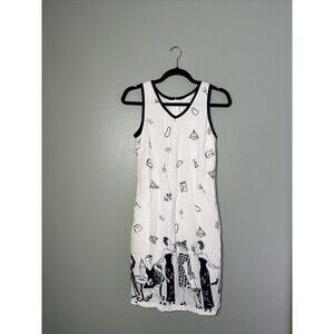Vintage CDC Petites Caren Desiree Company Cocktail Party Sleeveless Dress Sz 6 P